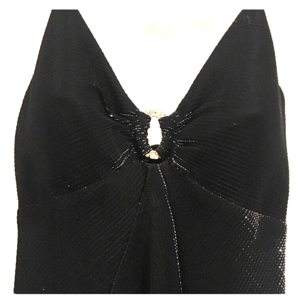 Sexy black prom or cocktail dress
